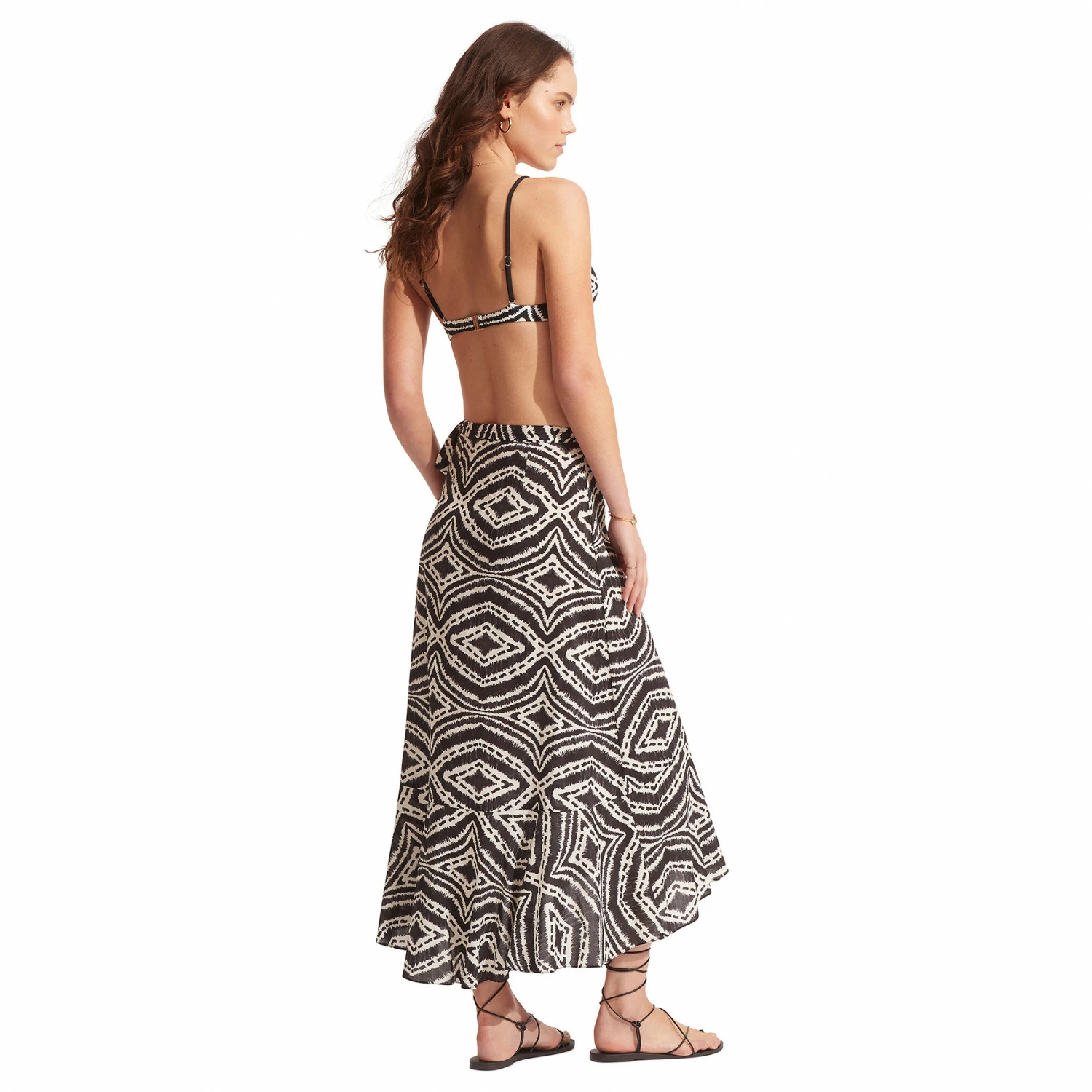 Seafolly Women's Zanzibar Wrap Skirt - Skirt 4 Seafolly Women's Zanzibar Wrap Skirt - Skirt - Image 2