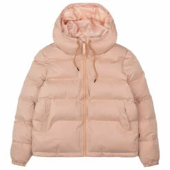 Women's Hooded Puffer Jacket - Coat