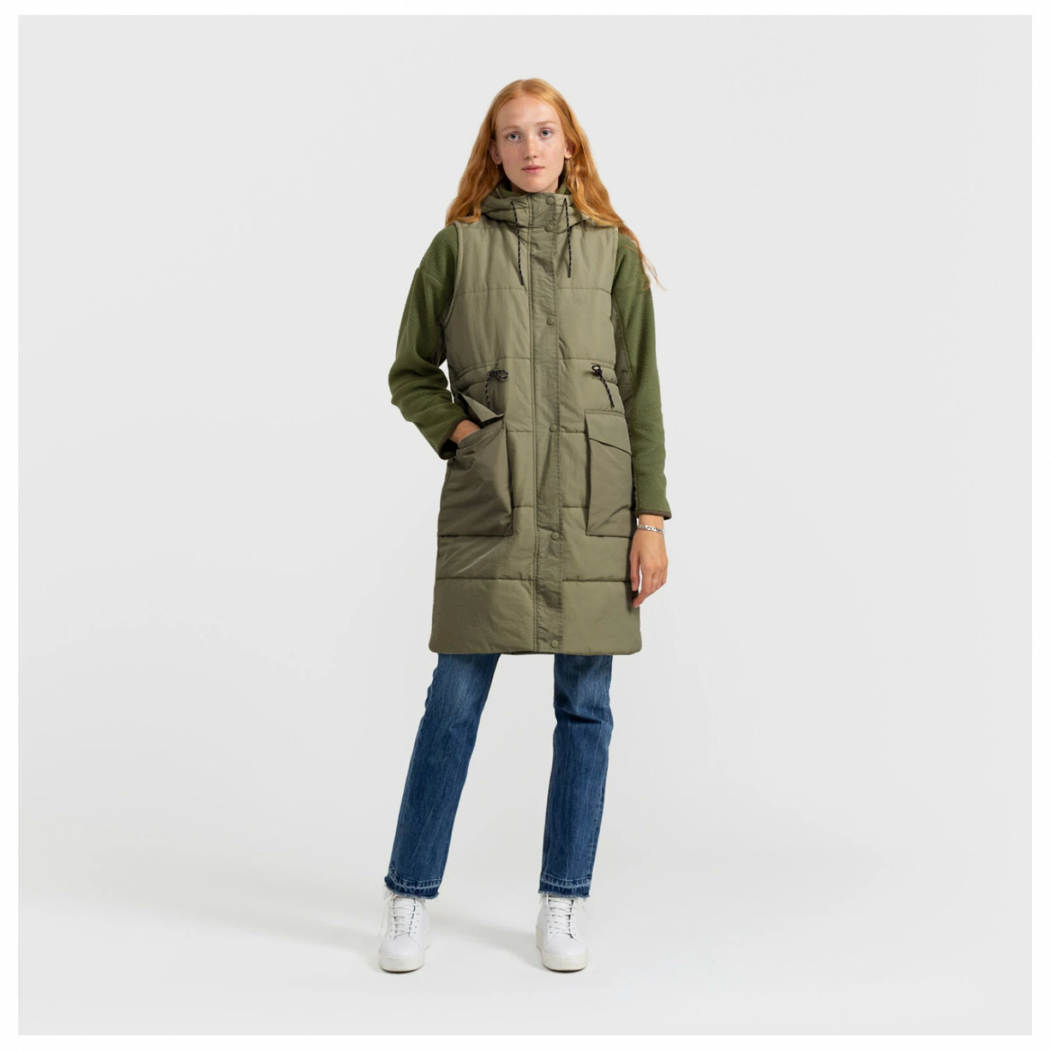 Women's Long Vest - Coat 7 Women's Long Vest - Coat - Image 5