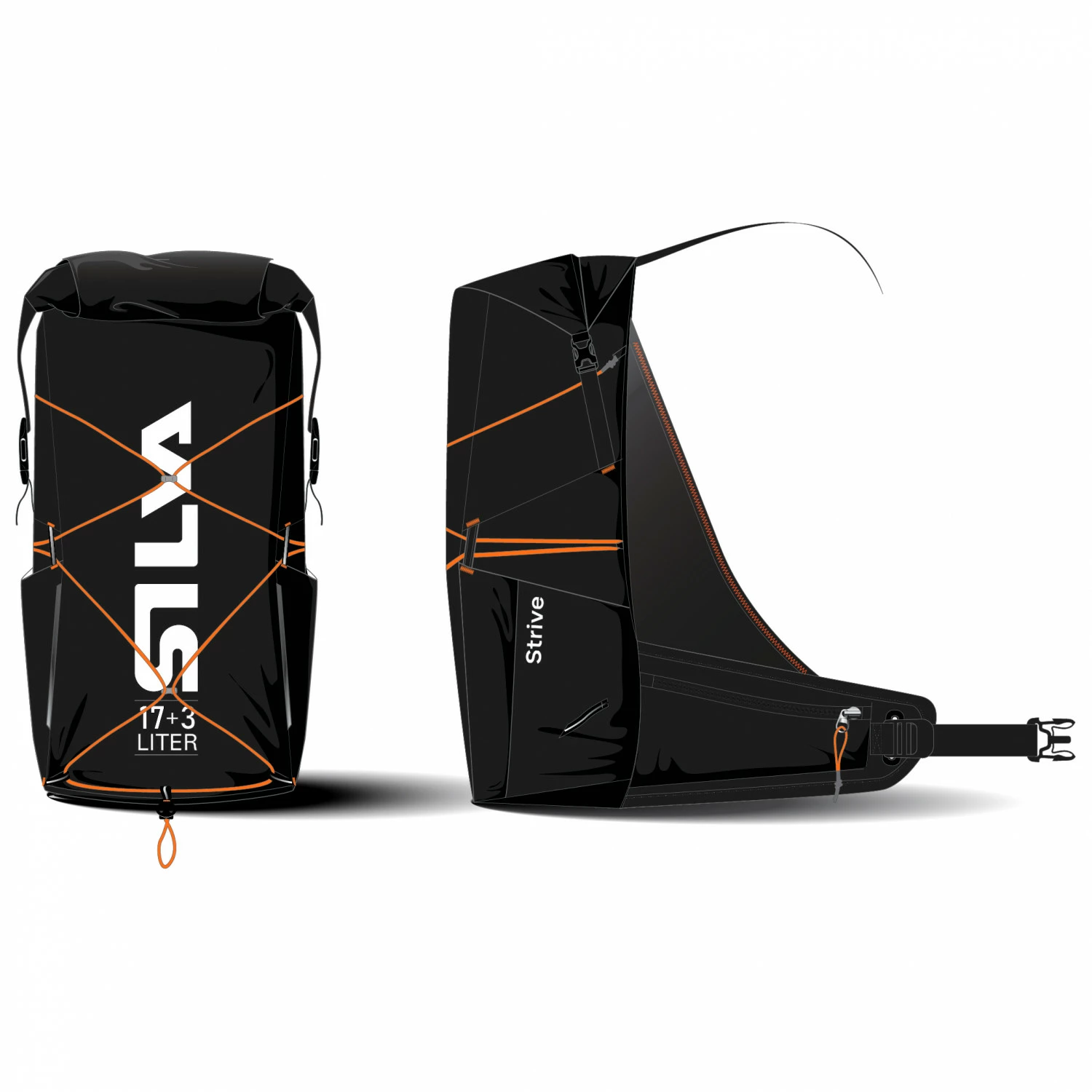 Silva Strive Mountain Pack 17+3 - Trail Running Backpack 5 Silva Strive Mountain Pack 17+3 - Trail Running Backpack - Image 3