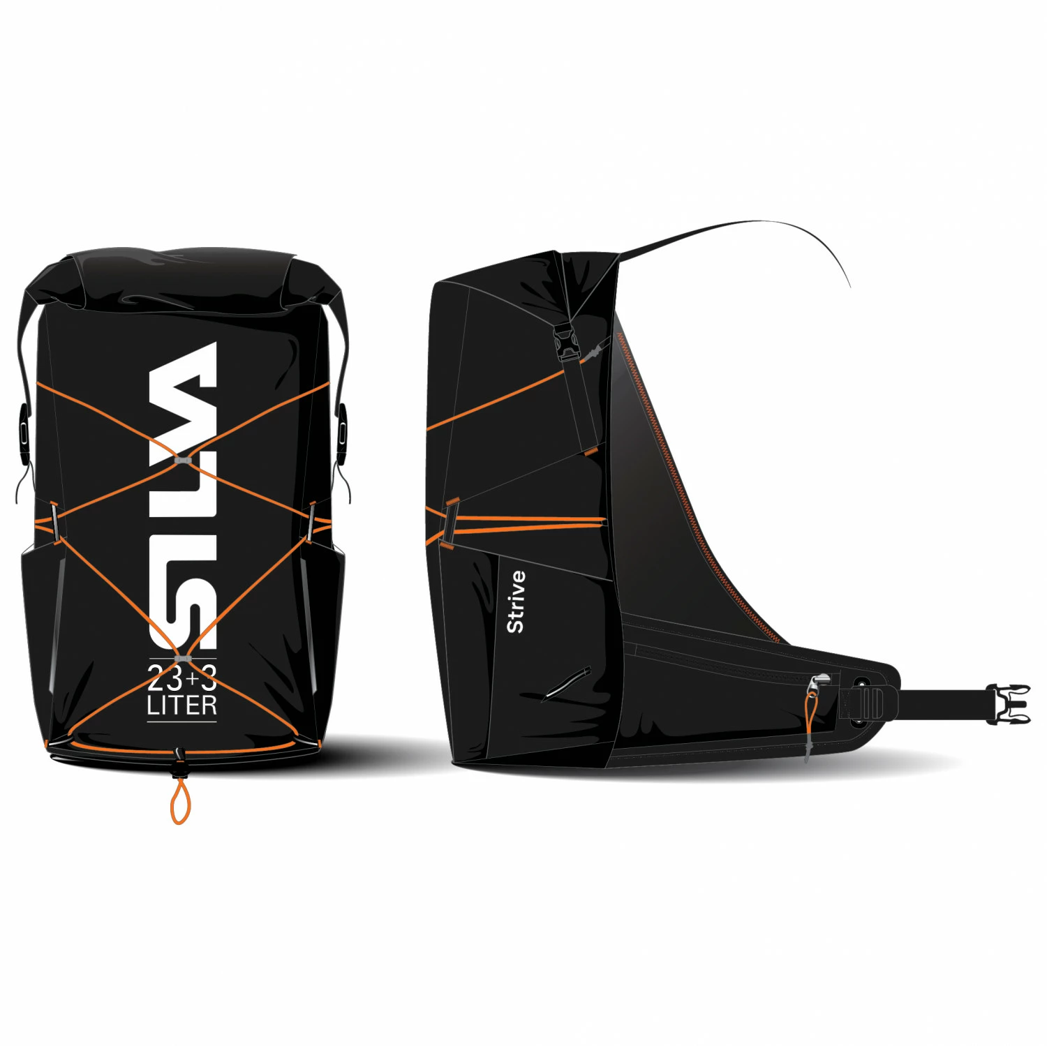 Silva Strive Mountain Pack 23+3 - Trail Running Backpack 5 Silva Strive Mountain Pack 23+3 - Trail Running Backpack - Image 3