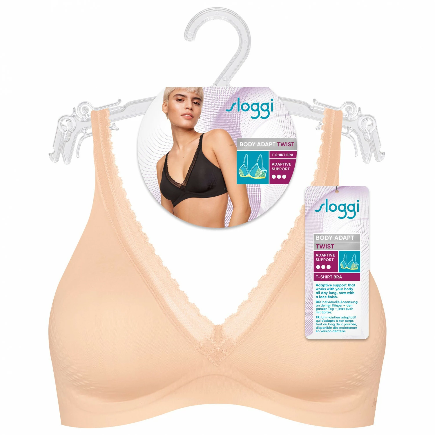 Sloggi Women's Body Adapt Twist T-Shirt Bra - Everyday Base Layer 4 Sloggi Women's Body Adapt Twist T-Shirt Bra - Everyday Base Layer - Image 2