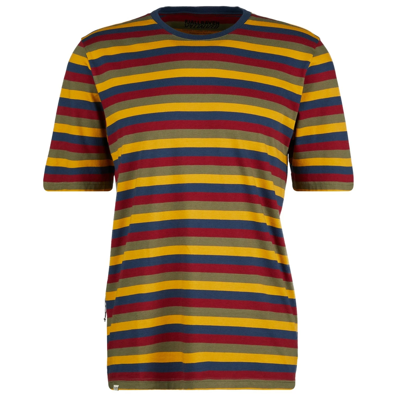 Cotton Striped T-Shirt - Cycling Jersey 3 Cotton Striped T-Shirt - Cycling Jersey