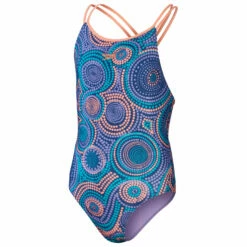 Speedo Kid's Allover Double Thinstrap - Swimsuit