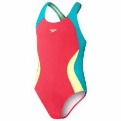 Speedo Kid's Colourblock Spiritback - Swimsuit