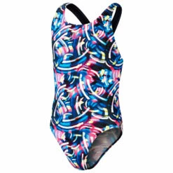 Speedo Kid's Digitaltal Allover Leaderback - Swimsuit