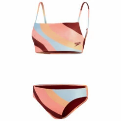 Speedo Women's Allover Thinstrap 2 Piece - Swimsuit