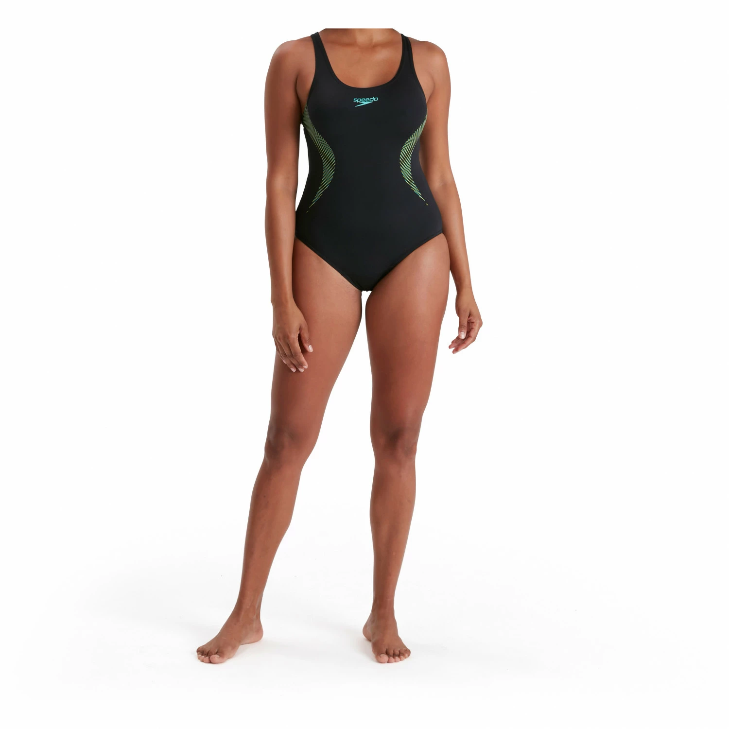 Speedo Women's Placement Muscleback - Swimsuit 4 Speedo Women's Placement Muscleback - Swimsuit - Image 2