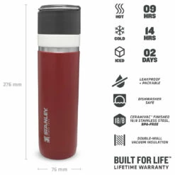 Stanley Go Ceramivac 0,7 L - Insulated Bottle -Outdoor Equipment Sales Shop stanley go ceramivac 07 l insulated bottle detail 4