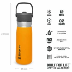 Stanley Iceflow Flip Straw Water Bottle - Insulated Bottle 9 Stanley Iceflow Flip Straw Water Bottle - Insulated Bottle -Outdoor Equipment Sales Shop stanley iceflow flip straw water bottle insulated bottle detail 4