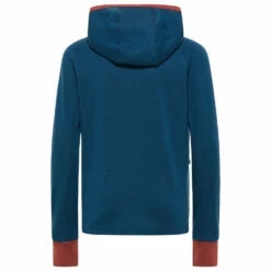 Stoic Kid's Merino260 StadjanSt. Jacket W. Hood - Merino Hoodie -Outdoor Equipment Sales Shop stoic kids merino260 stadjanst jacket w hood merino hoodie detail 2