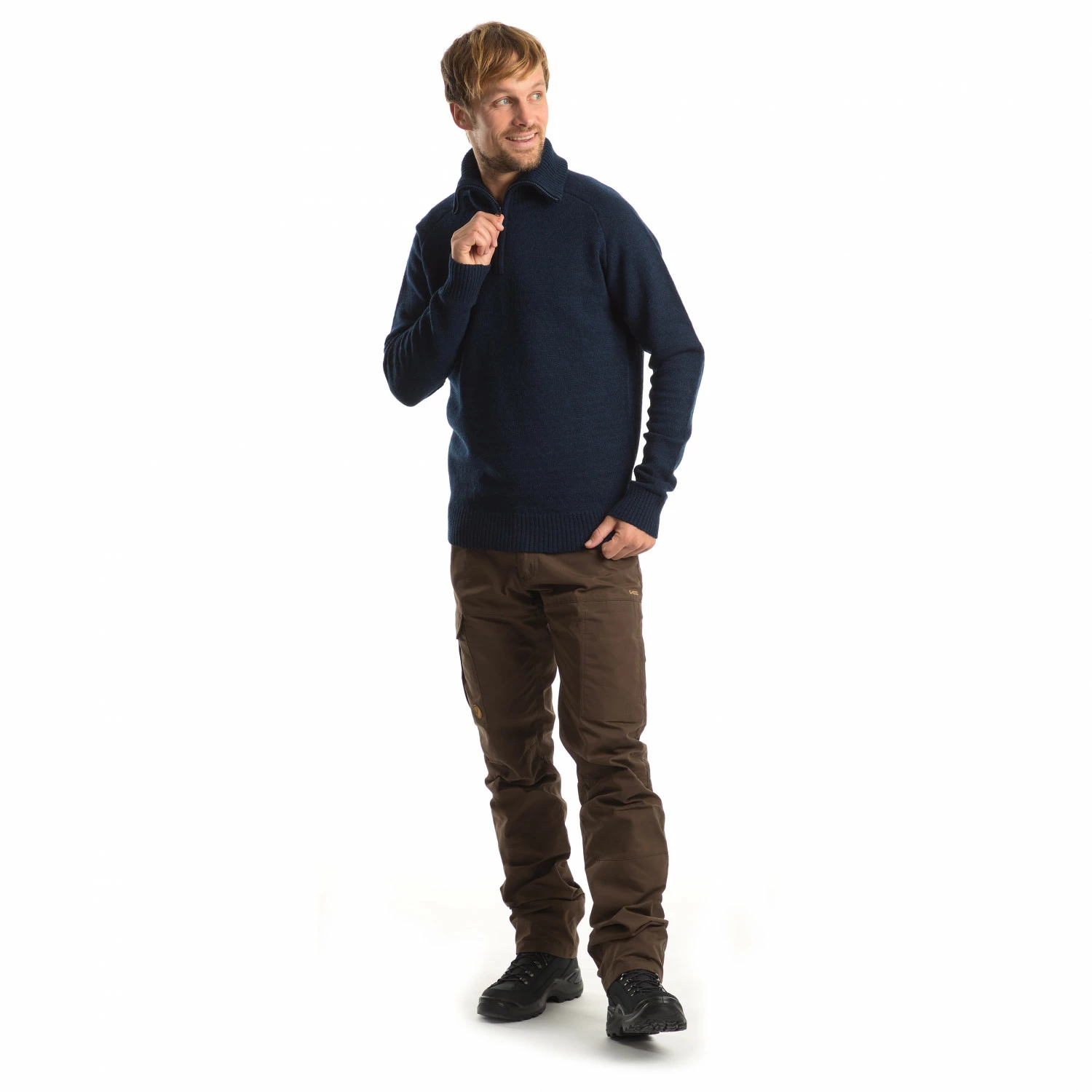 Stoic MMXX.Nauta Wool Long Zip Sweater - Wool Jumper 8 Stoic MMXX.Nauta Wool Long Zip Sweater - Wool Jumper - Image 6