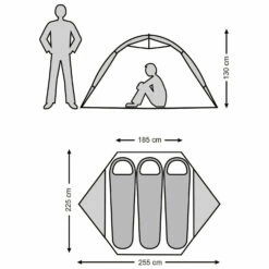 Stoic Njavve 3P Tent - 3-person Tent -Outdoor Equipment Sales Shop stoic njavve 3p tent 3 person tent detail 11