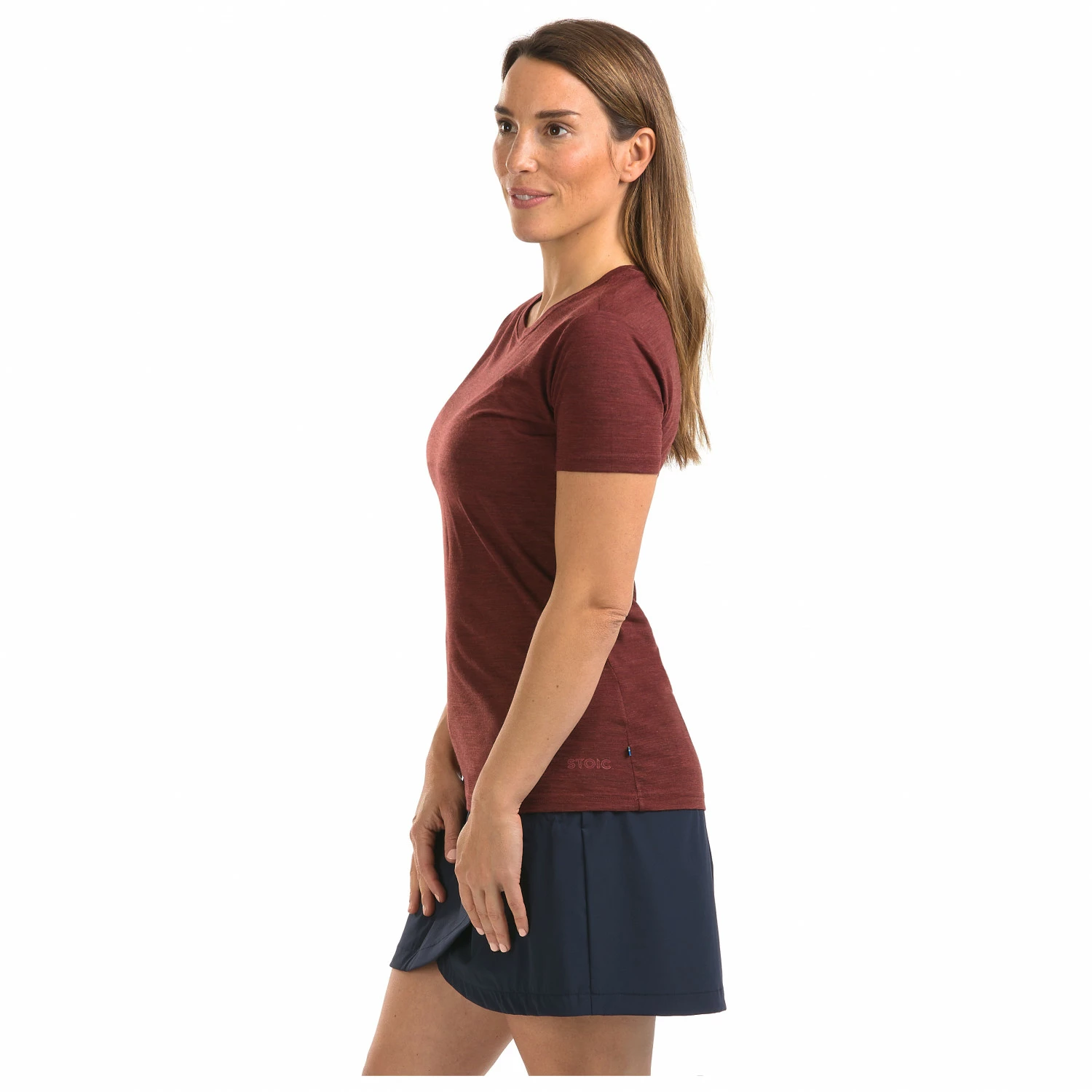 Stoic Women's Merino150 HeladagenSt. T-Shirt Slim - Merino Shirt 7 Stoic Women's Merino150 HeladagenSt. T-Shirt Slim - Merino Shirt - Image 5