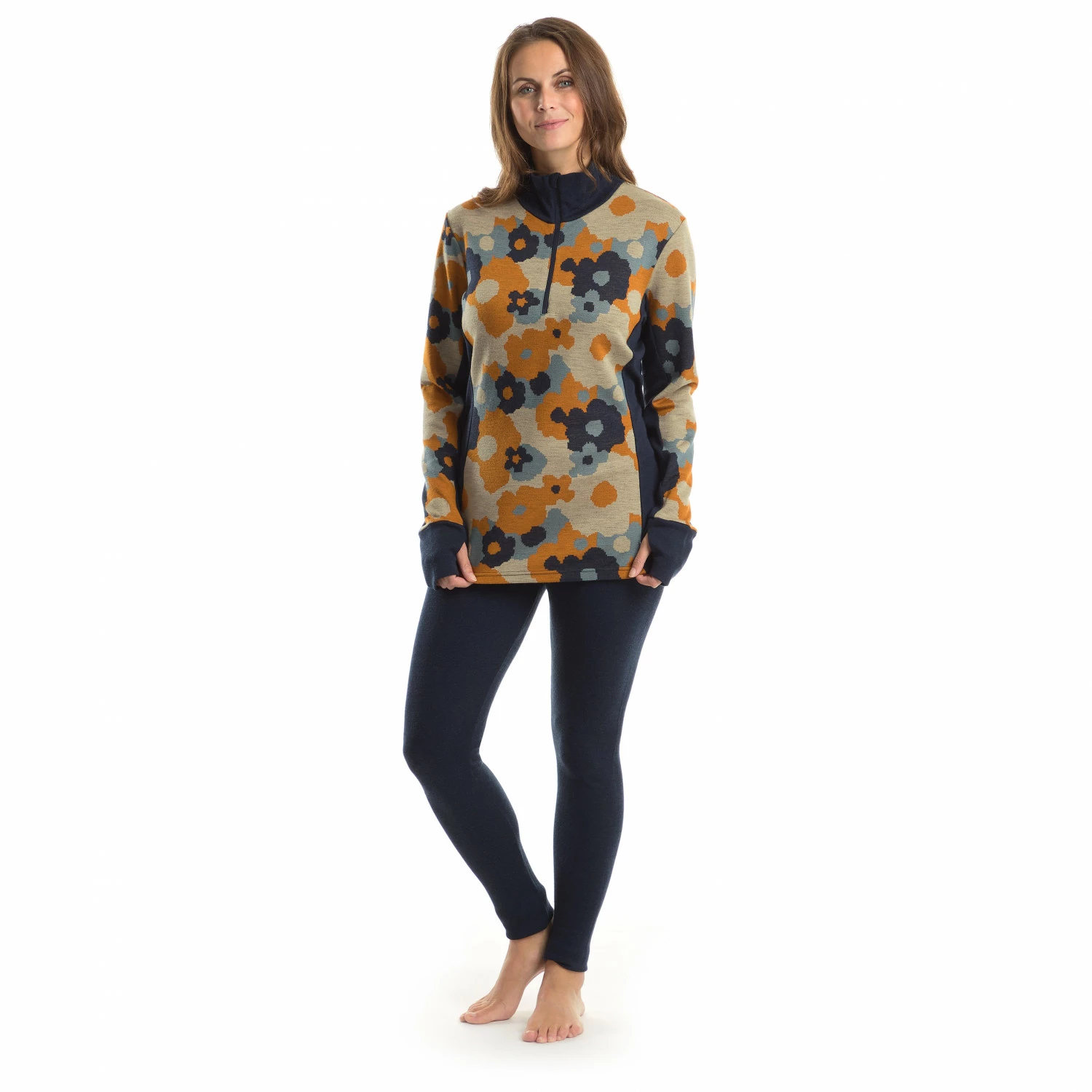 Stoic Women's Merino240 VemdalenSt. L/S Half Zip - Merino Base Layer 10 Stoic Women's Merino240 VemdalenSt. L/S Half Zip - Merino Base Layer - Image 8