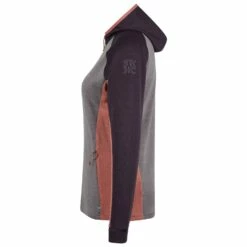 Stoic Women's Merino260 StadjanSt. 3/4 Zip W. Hood - Merino Hoodie -Outdoor Equipment Sales Shop stoic womens merino260 stadjanst 3 4 zip w hood merino hoodie detail 2