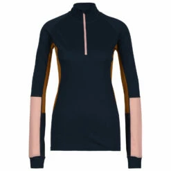 Stoic Women's MerinoMesh150 BensjonSt. II L/S Half Zip - Merino Base Layer