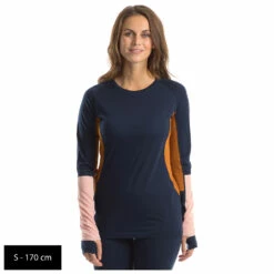 Stoic Women's MerinoMesh150 BensjonSt. II L/S - Merino Base Layer -Outdoor Equipment Sales Shop stoic womens merinomesh150 bensjonst ii l s merino base layer detail 10