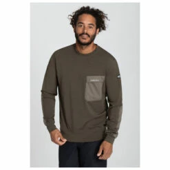 Super.natural Alpine Pocket Crew - Merino Jumper 8 Super.natural Alpine Pocket Crew - Merino Jumper -Outdoor Equipment Sales Shop supernatural alpine pocket crew merino jumper detail 3