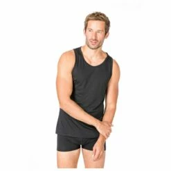 Super.natural Base Tank 140 - Merino Base Layer 7 Super.natural Base Tank 140 - Merino Base Layer -Outdoor Equipment Sales Shop supernatural base tank 140 merino base layer detail 3