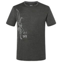 Super.natural Climbing Line Tee - Merino Shirt