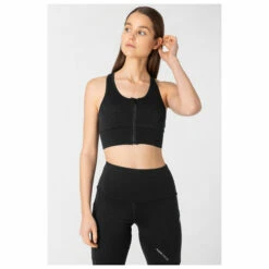 Super.natural Women's Motion Zip Top - Sports Bra 7 Super.natural Women's Motion Zip Top - Sports Bra -Outdoor Equipment Sales Shop supernatural womens motion zip top sports bra detail 3