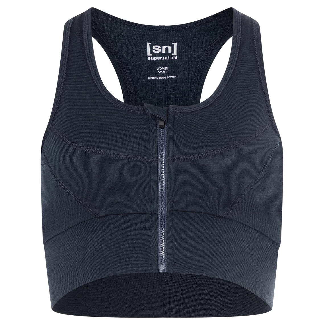 Super.natural Women's Motion Zip Top - Sports Bra 3 Super.natural Women's Motion Zip Top - Sports Bra