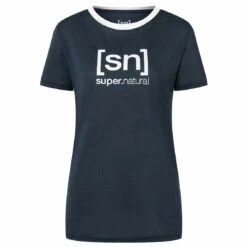 Super.natural Women's The Essential Logo Tee - Merino Shirt