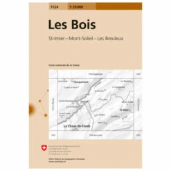 1124 Les Bois - Hiking Map