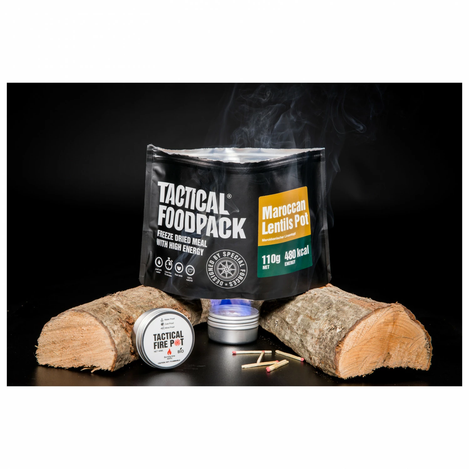 Tactical Foodpack Tactical Fire Pot - Solid Fuel Stoves 4 Tactical Foodpack Tactical Fire Pot - Solid Fuel Stoves - Image 2
