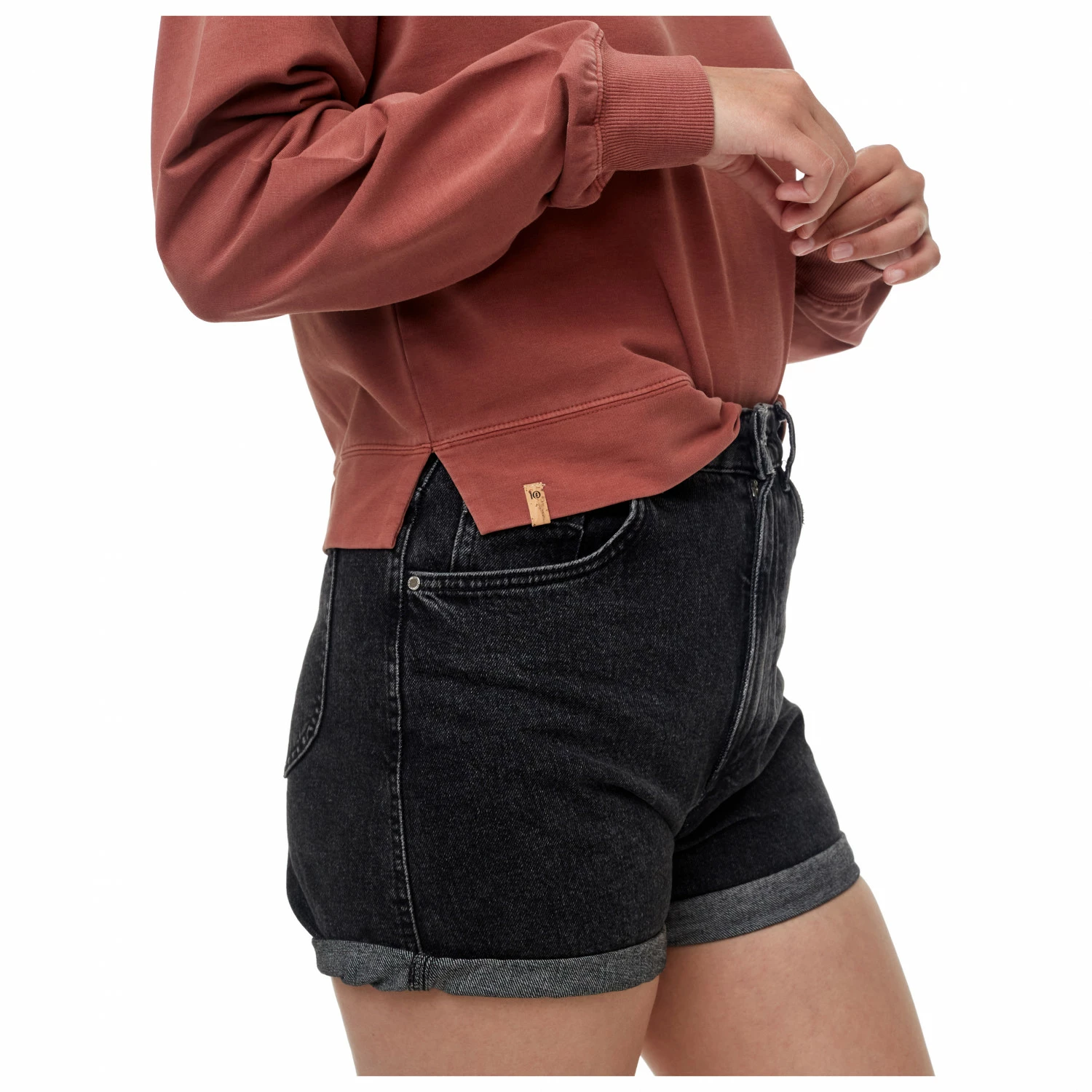 Tentree Women's French Terry Boyfriend Hoodie 5 Tentree Women's French Terry Boyfriend Hoodie - Image 3