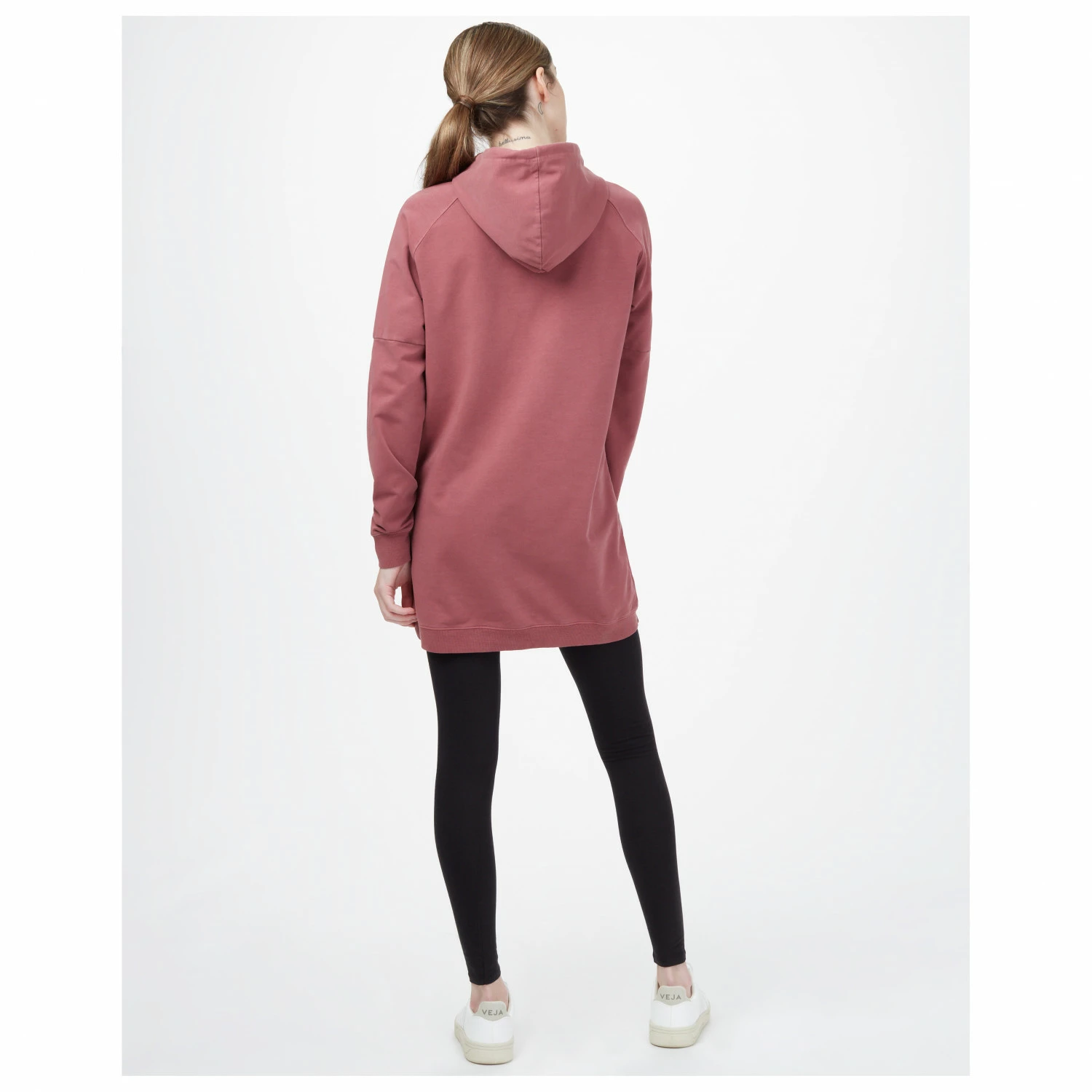 Tentree Women's Oversized French Terry Hoodie Dress - Hoodie 4 Tentree Women's Oversized French Terry Hoodie Dress - Hoodie - Image 2