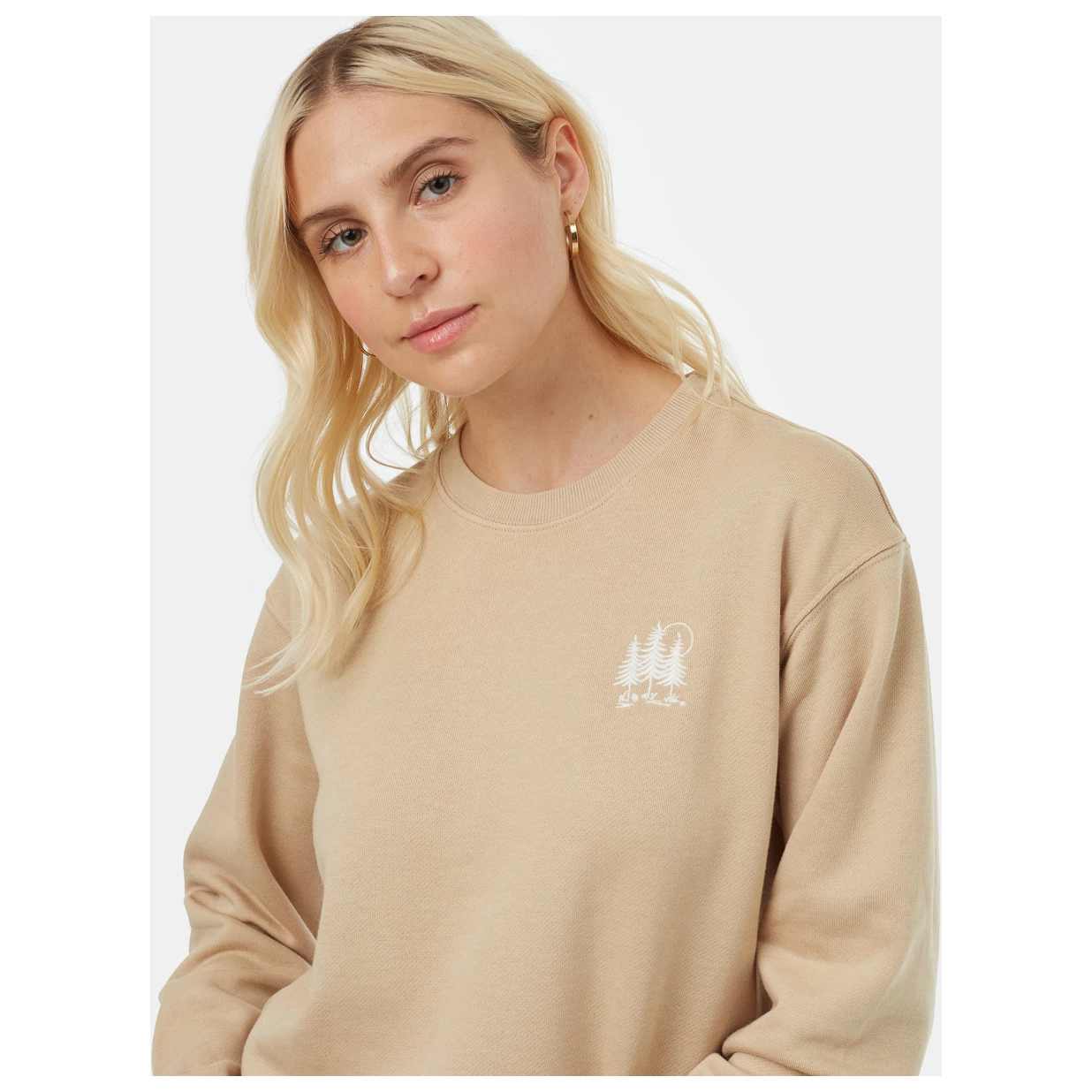 Tentree Women's Treefleece Golden Spruce Update Crew - Jumper 5 Tentree Women's Treefleece Golden Spruce Update Crew - Jumper - Image 3
