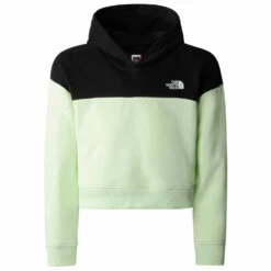 The North Face Girl's Drew Peak Crop Pullover Hoodie - Hoodie