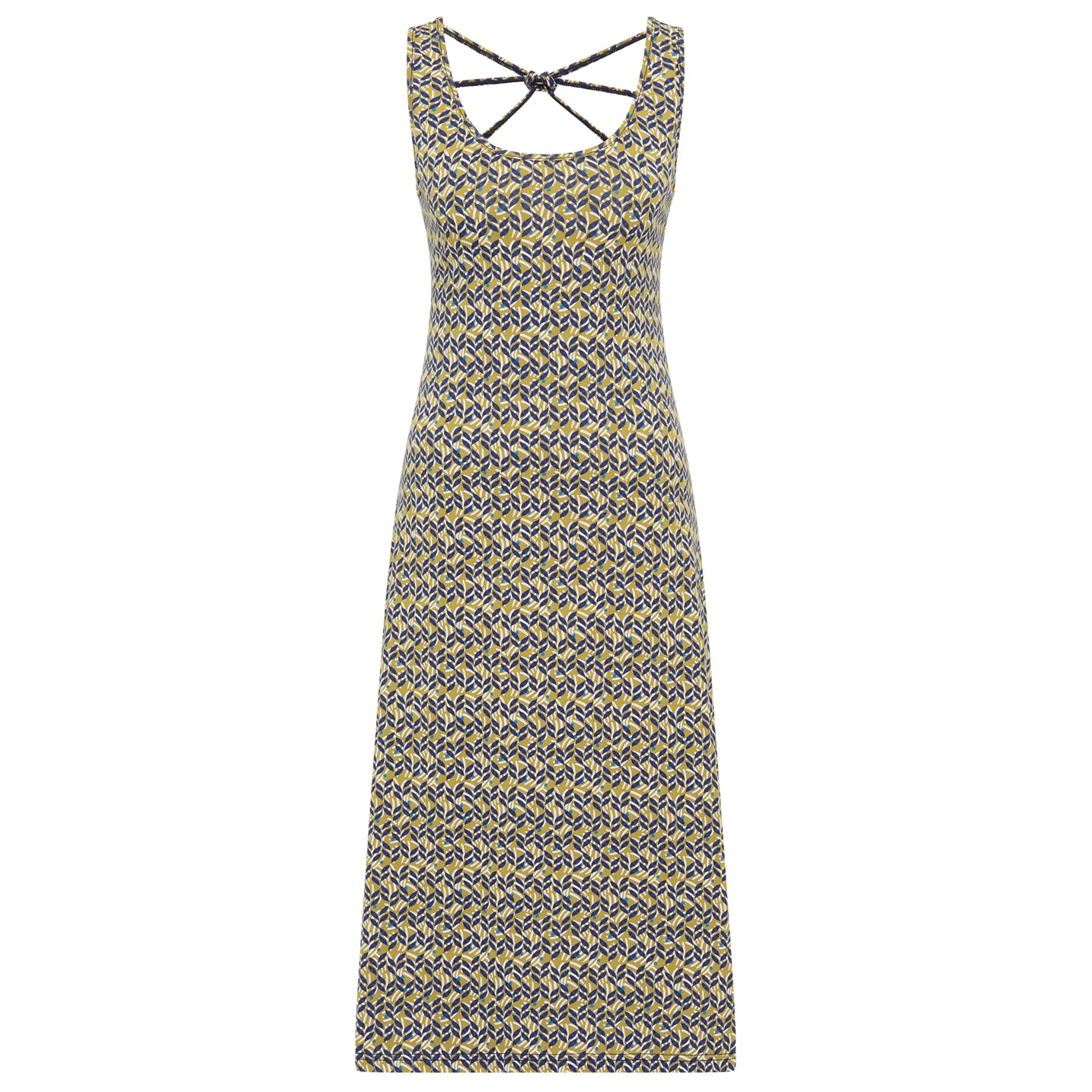 Women's Jersey-Kleid Mit Rückenschnürung - Dress 3 Women's Jersey-Kleid Mit Rückenschnürung - Dress