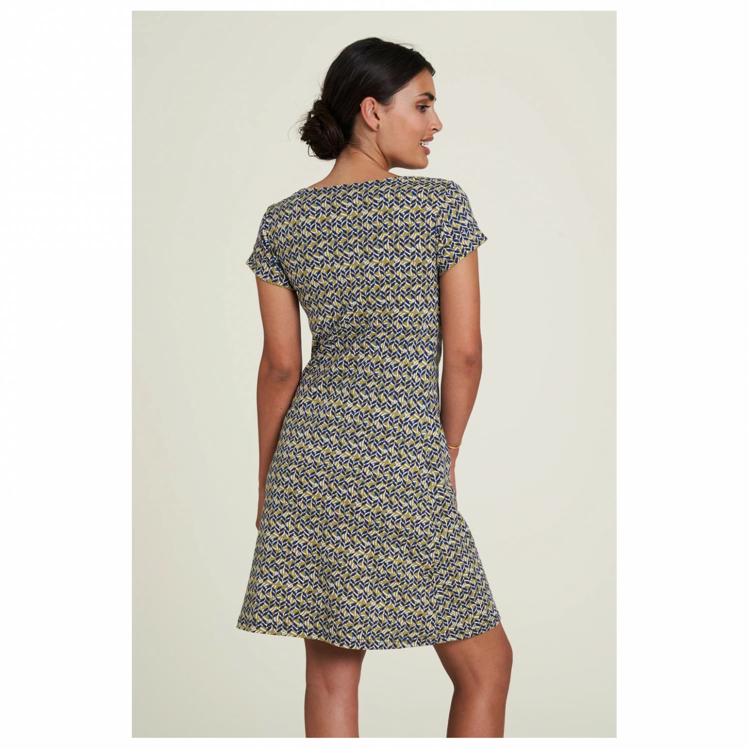 Women's Jersey-Kleid S/S Geraffter Ausschnitt - Dress 6 Women's Jersey-Kleid S/S Geraffter Ausschnitt - Dress - Image 4