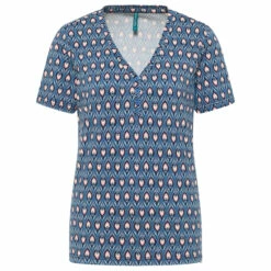 Women's V-Neck Jersey-Shirt S/S