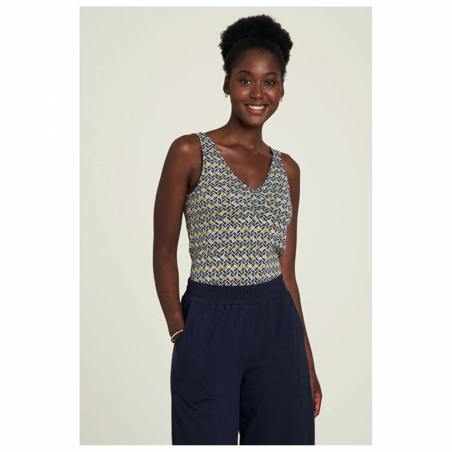 Women's V-Neck Jersey-Top 5 Women's V-Neck Jersey-Top - Image 3