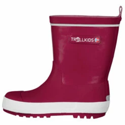 TROLLKIDS Kid's Lysefjord Rubber Boots - Wellington Boots -Outdoor Equipment Sales Shop trollkids kids lysefjord rubber boots wellington boots detail 2
