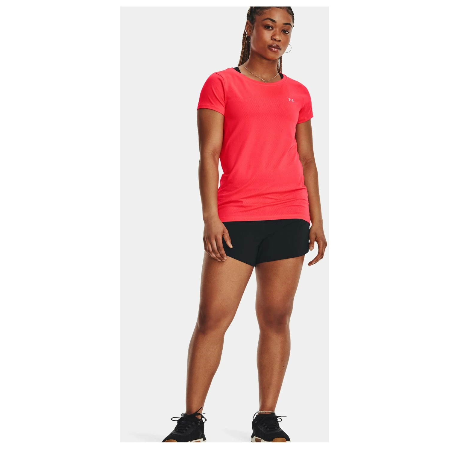 Under Armour Women's UA Heatgear Armour S/S - Sport Shirt 8 Under Armour Women's UA Heatgear Armour S/S - Sport Shirt - Image 6