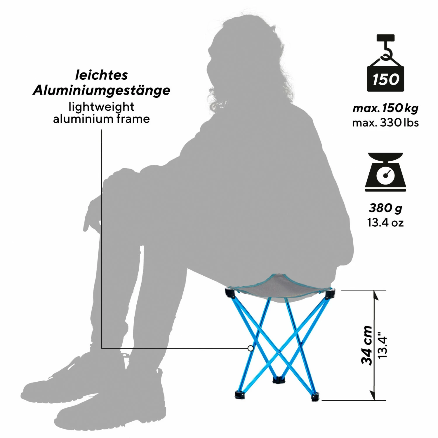 Uquip Trinity L - Camping Chair 5 Uquip Trinity L - Camping Chair - Image 3