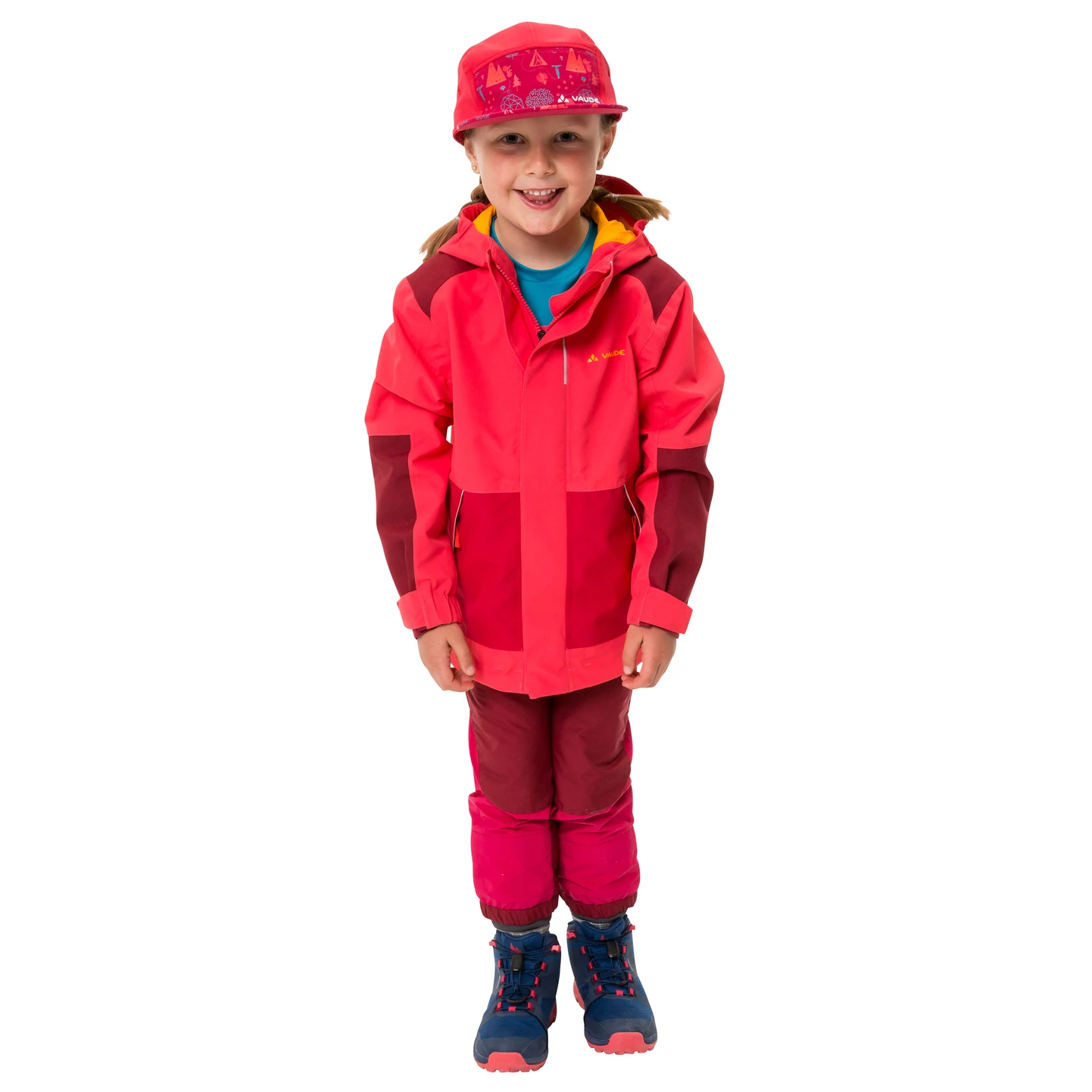 VAUDE Kid's Caprea 2L Jacket - Waterproof Jacket 6 VAUDE Kid's Caprea 2L Jacket - Waterproof Jacket - Image 4