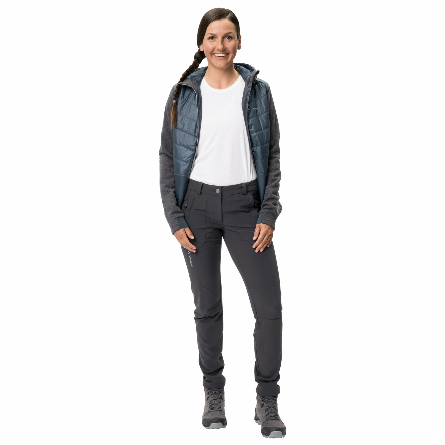 VAUDE Women's Elope Slim Fit Pants - Walking Trousers 9 VAUDE Women's Elope Slim Fit Pants - Walking Trousers - Image 7