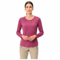 VAUDE Women's Essential L/S T-Shirt - Sport Shirt -Outdoor Equipment Sales Shop vaude womens essential l s t shirt sport shirt detail 3