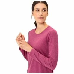 VAUDE Women's Essential L/S T-Shirt - Sport Shirt -Outdoor Equipment Sales Shop vaude womens essential l s t shirt sport shirt detail 6