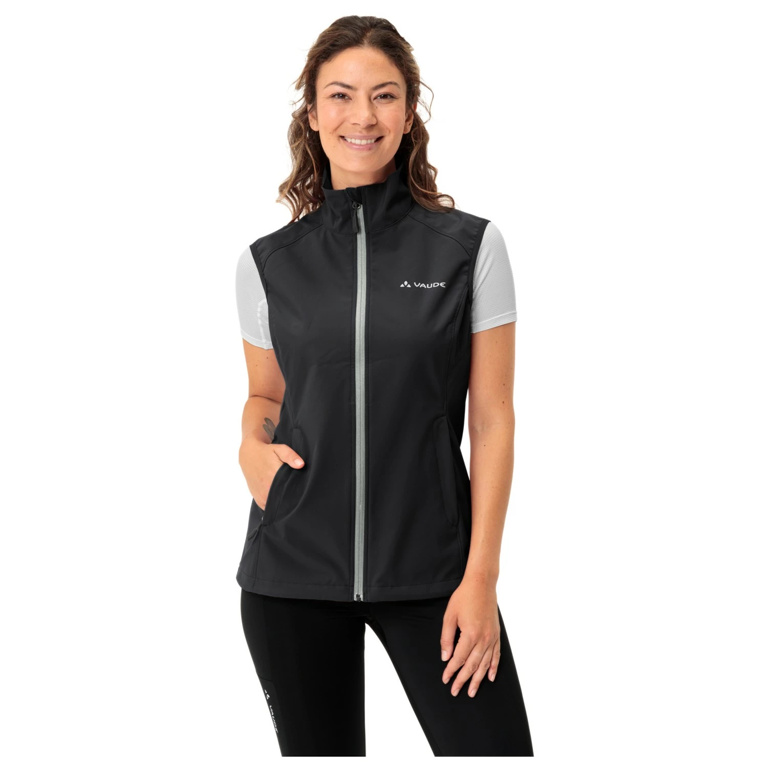 VAUDE Women's Hurricane Vest III - Softshell Vest 5 VAUDE Women's Hurricane Vest III - Softshell Vest - Image 3