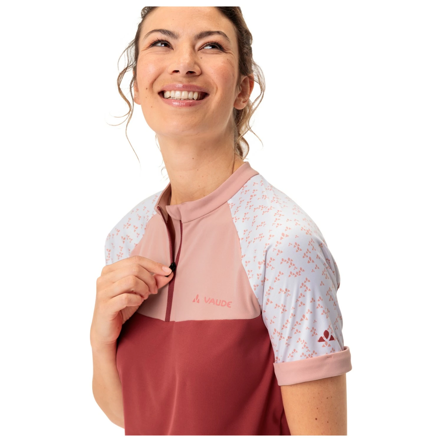 VAUDE Women's Ledro Print Shirt - Cycling Jersey 8 VAUDE Women's Ledro Print Shirt - Cycling Jersey - Image 6
