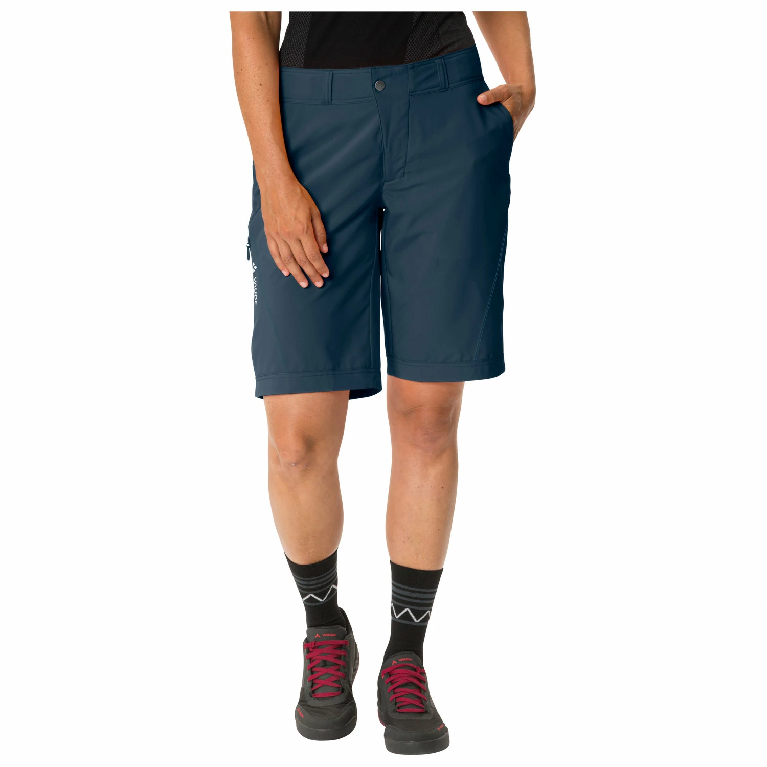 VAUDE Women's Ledro Shorts - Cycling Shorts 3 VAUDE Women's Ledro Shorts - Cycling Shorts