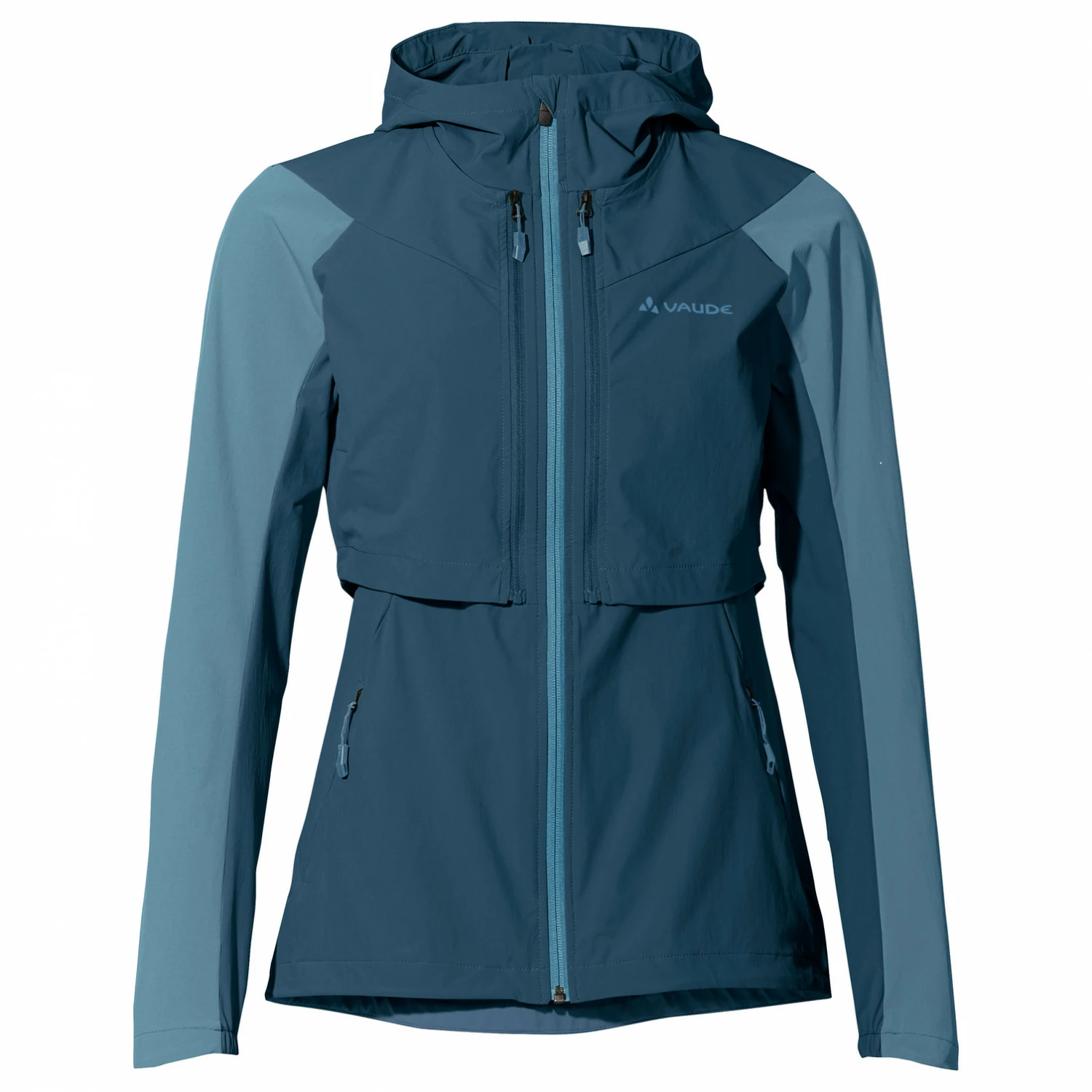 VAUDE Women's Moab Zip Off Jacket - Cycling Jacket 3 VAUDE Women's Moab Zip Off Jacket - Cycling Jacket