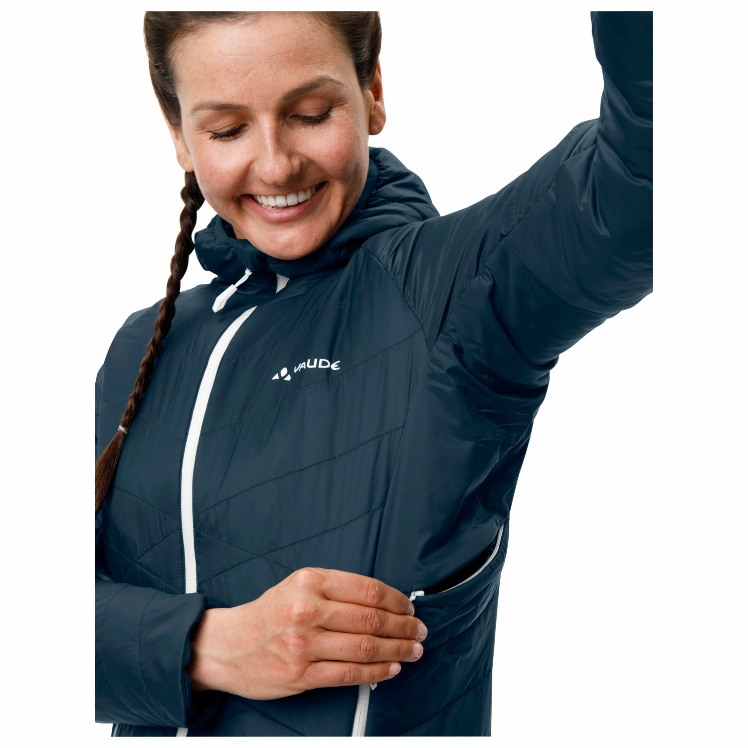 VAUDE Women's Monviso Insulation Jacket - Synthetic Jacket 7 VAUDE Women's Monviso Insulation Jacket - Synthetic Jacket - Image 5